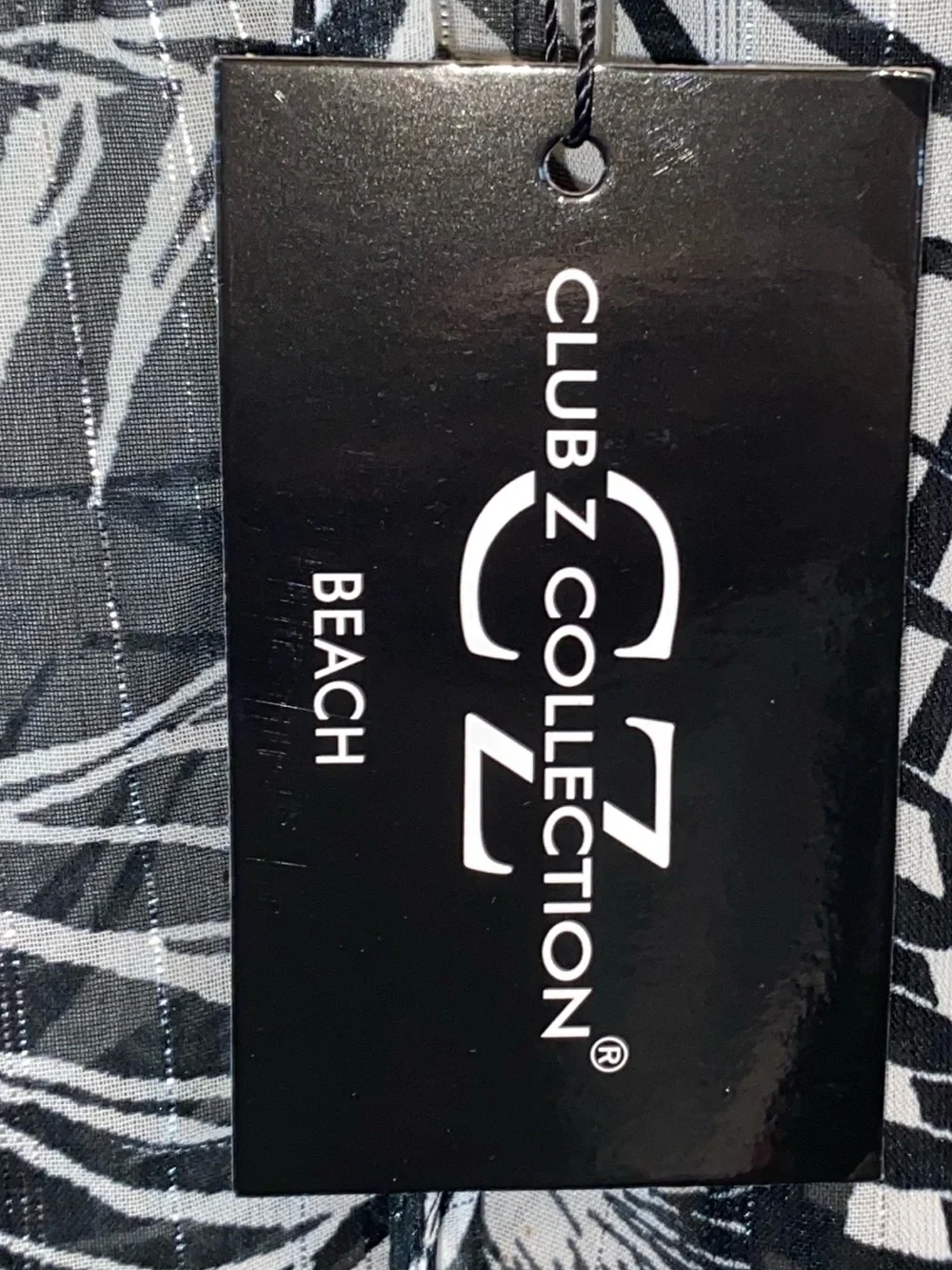 Club Z Wide Leg Beach Pant Sheer Cover Up Resortwear vacation poolside - Picture 10 of 10